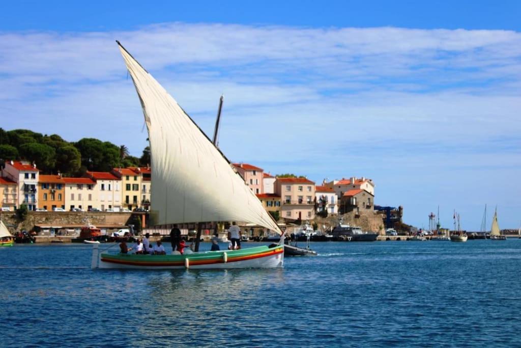 Studio Bon Dia/Balcon/Proche Criques Et Collioure Leilighet Port Vendres Eksteriør bilde